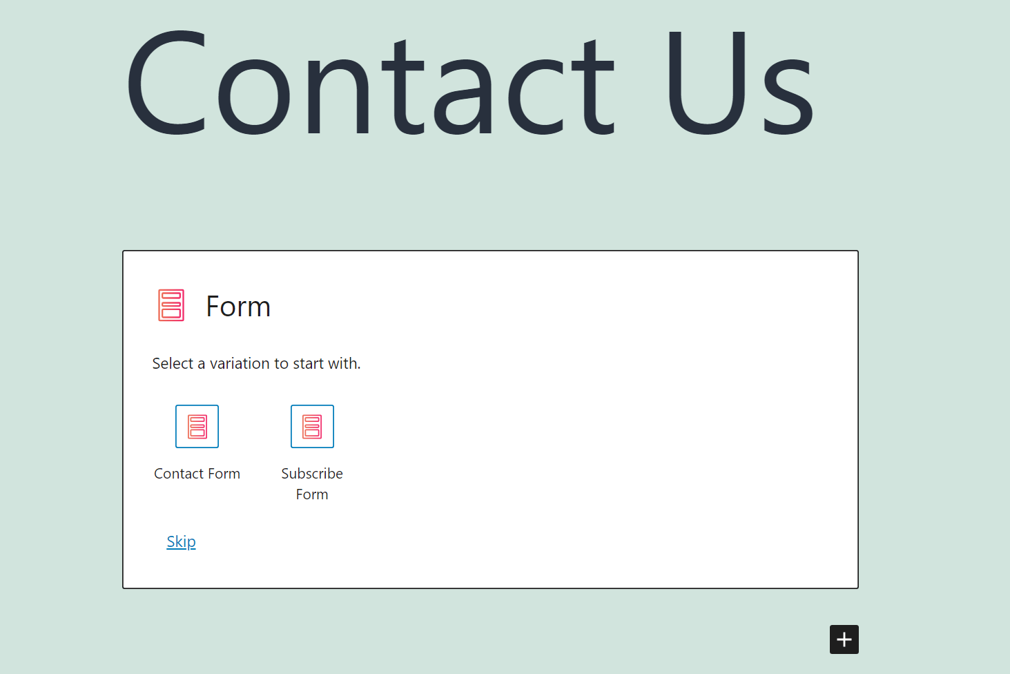 Как добавить контактную форму в WordPress с помощью Otter Blocks.