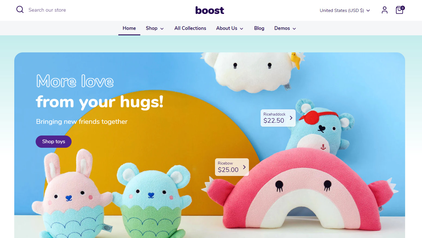 Best Shopify themes #17: Boost