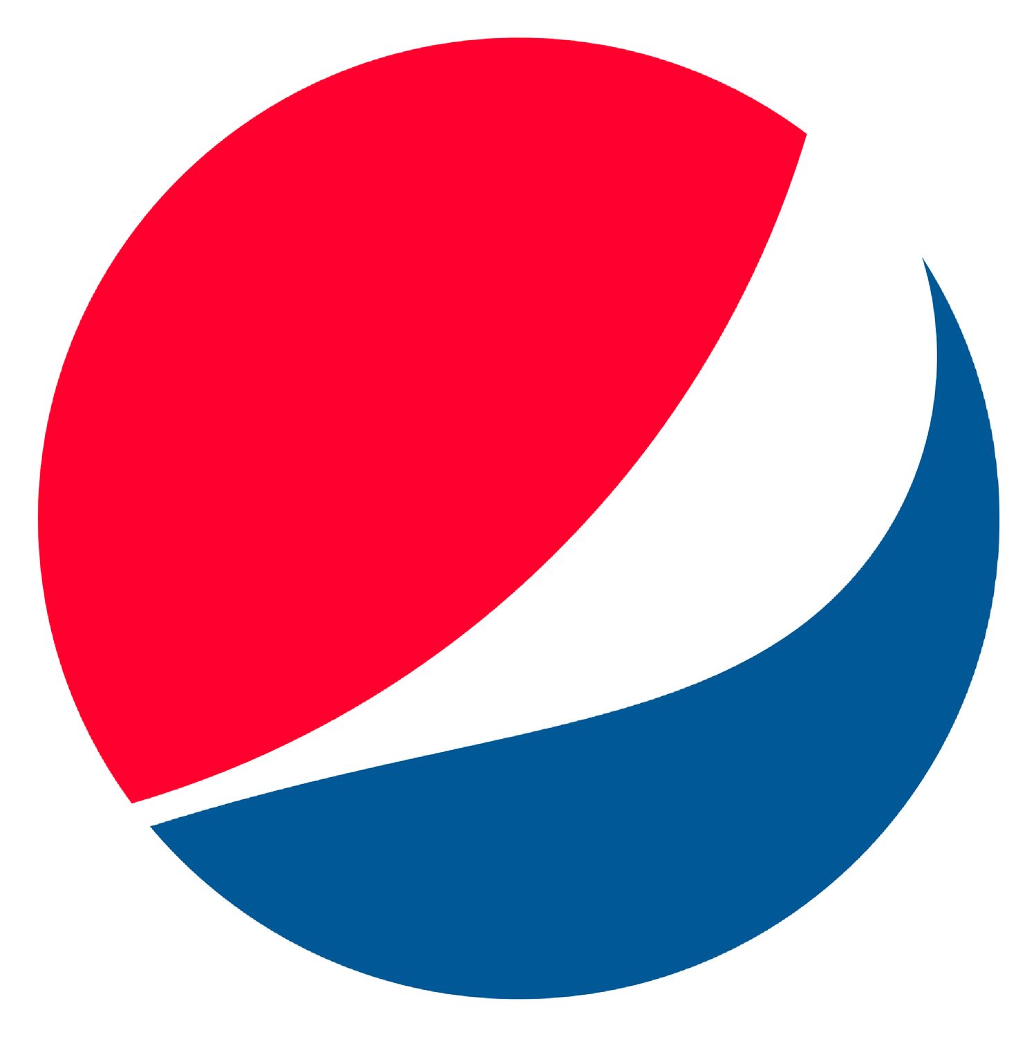 The Pepsi logomark is an abstract logomark