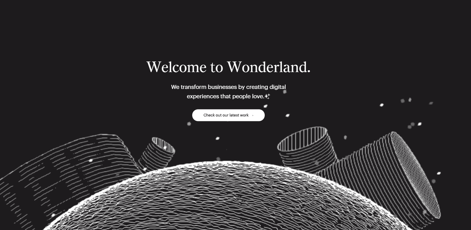 The Wonderland business website.