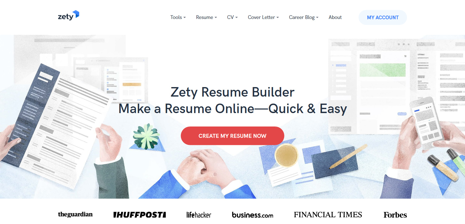 Zety - Professional Resume & Cover Letter Tools For Any Job
