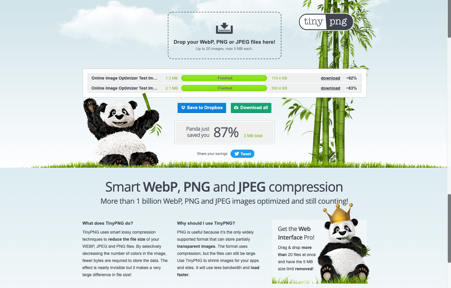 Best Online Image Optimizer - Tiny PNG