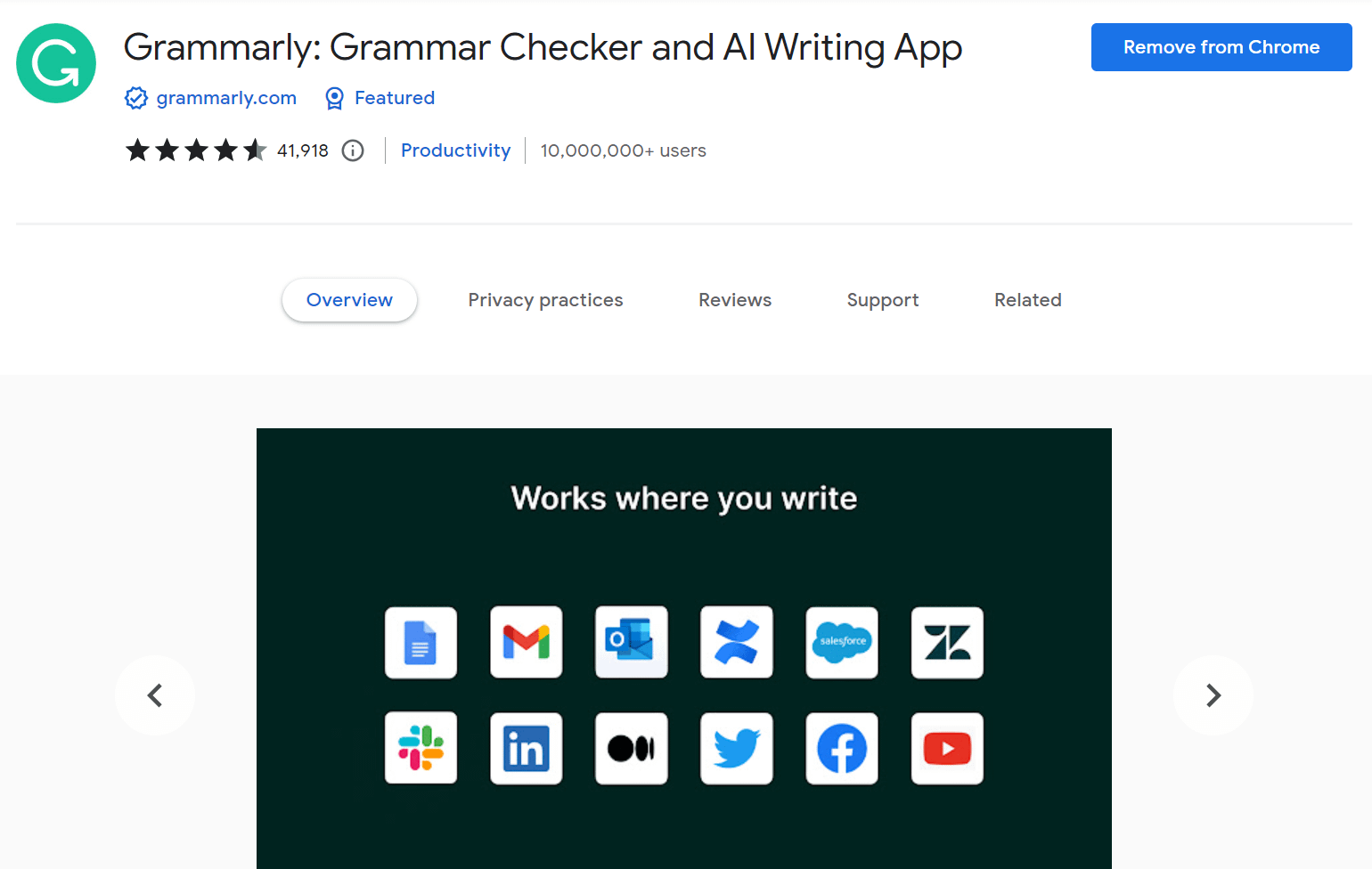 Grammarly.