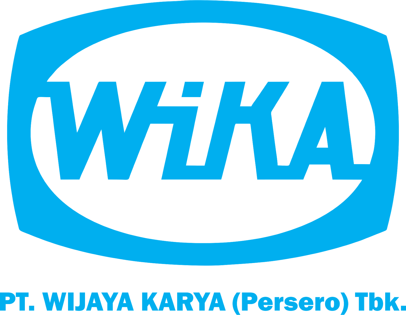 Logotype vs Logomark: Large Indonesian construction company Wika uses a logotype for their main logo.