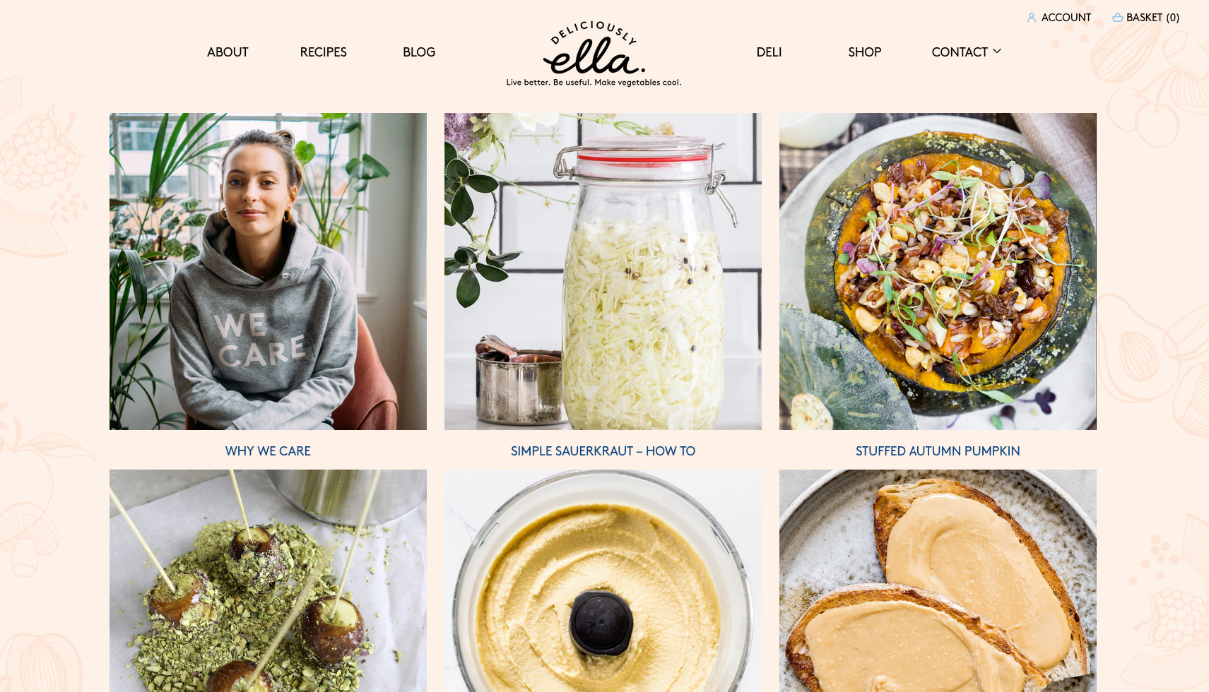 Deliciously Ella hints at the subject matter of the blog while also being catchy and memorable