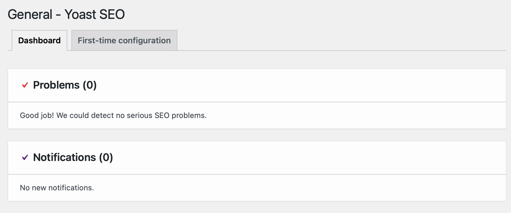 How to use Yoast SEO dashboard.