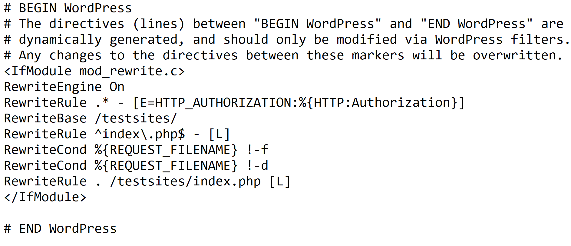 Файл .htaccess, который можно редактировать для защиты сайтов от XSS-атак.
