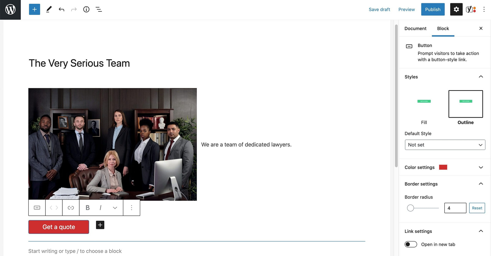 How to edit a WordPress page