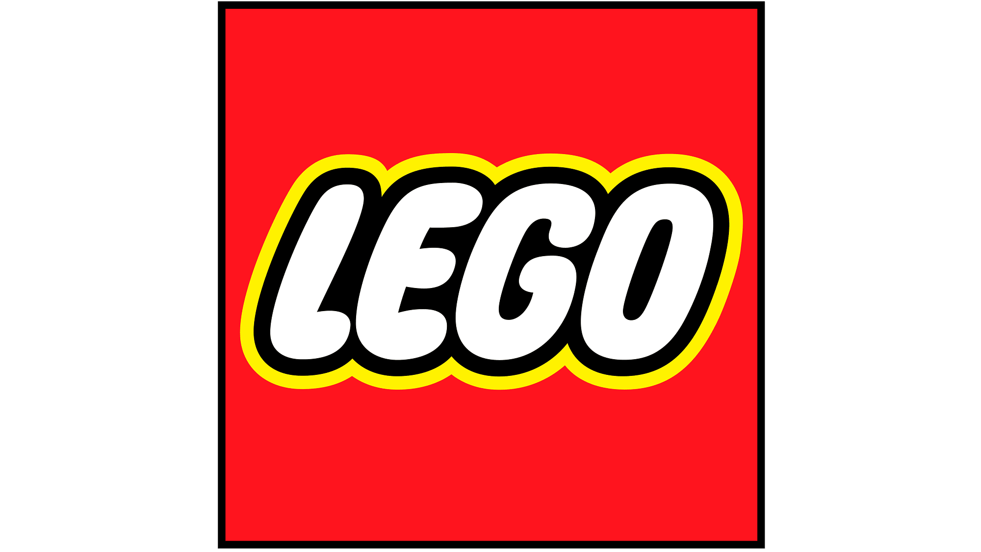 Logotype vs Logomark: The Lego logotype is fun and distinctive.