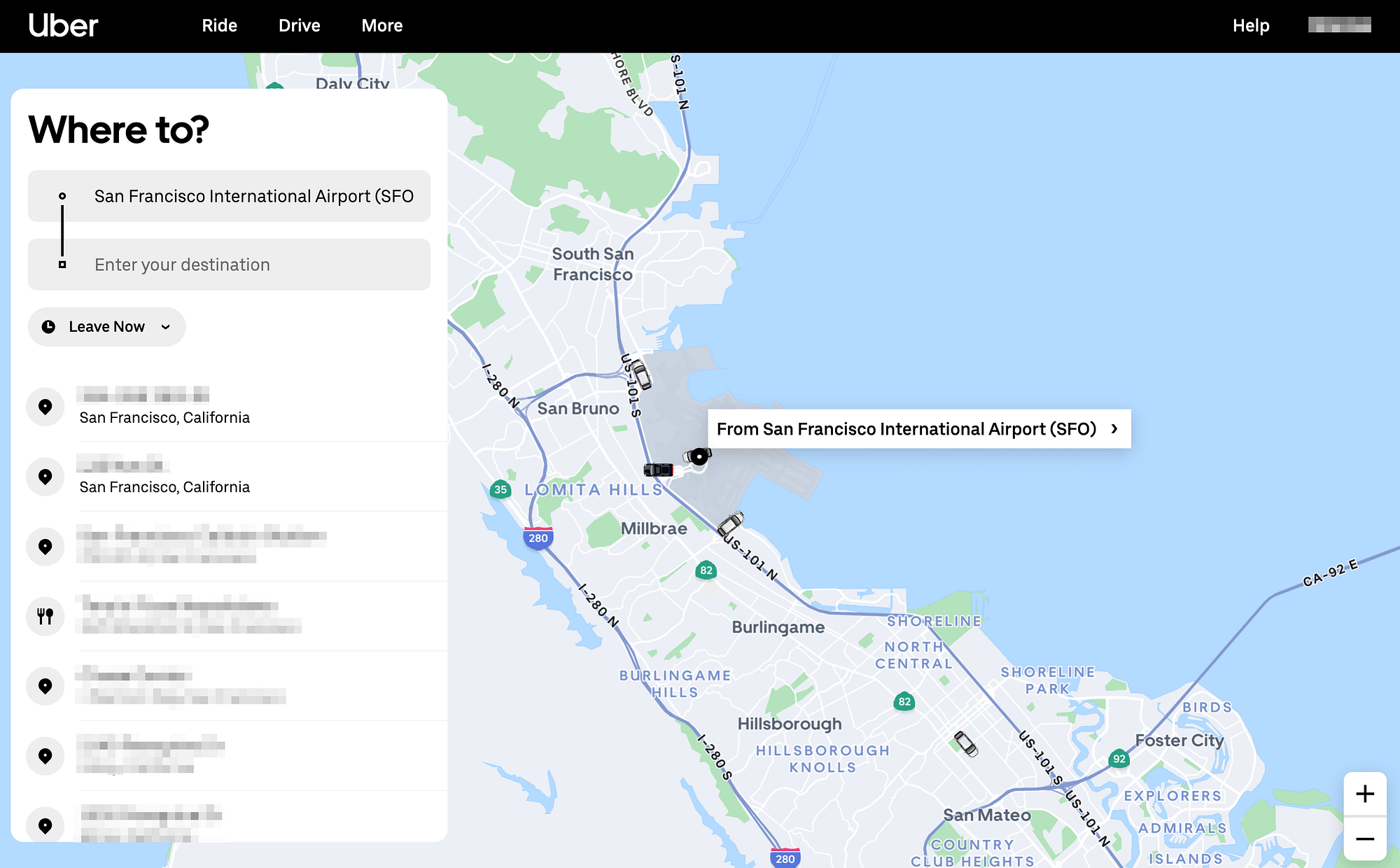 Uber использует прогрессивное веб-приложение.