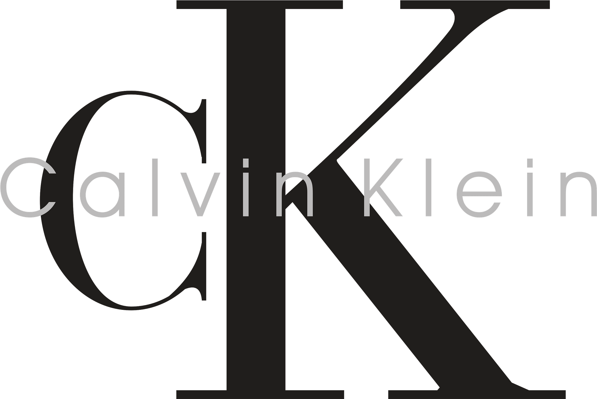 Logotype vs Logomark: Calvin Klein logotype