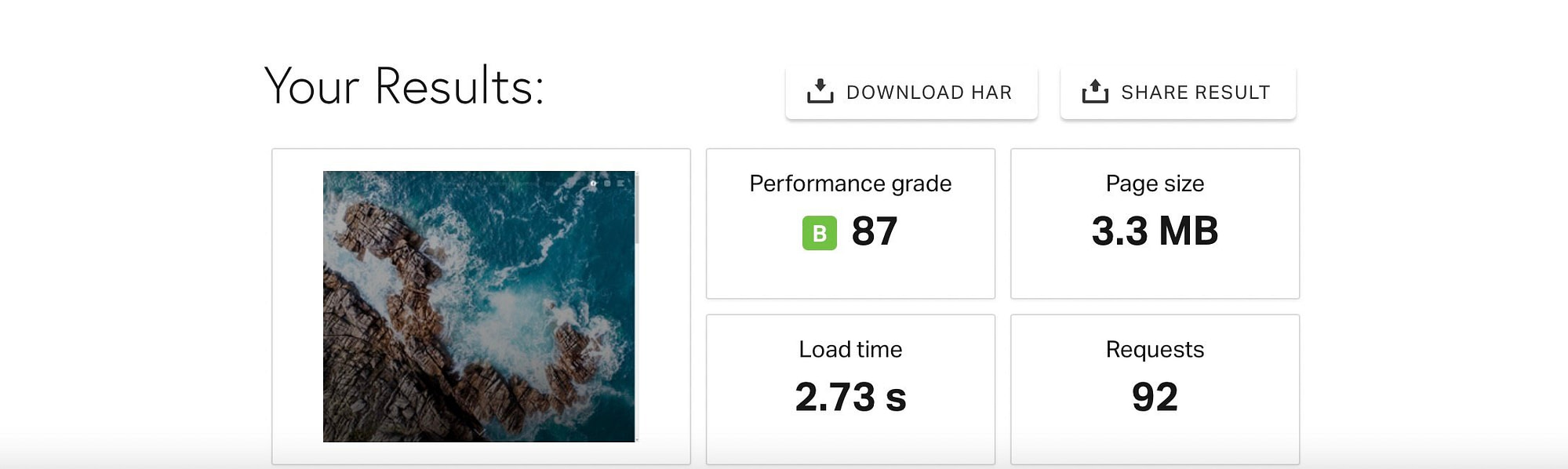 Inspiro theme review of performance.