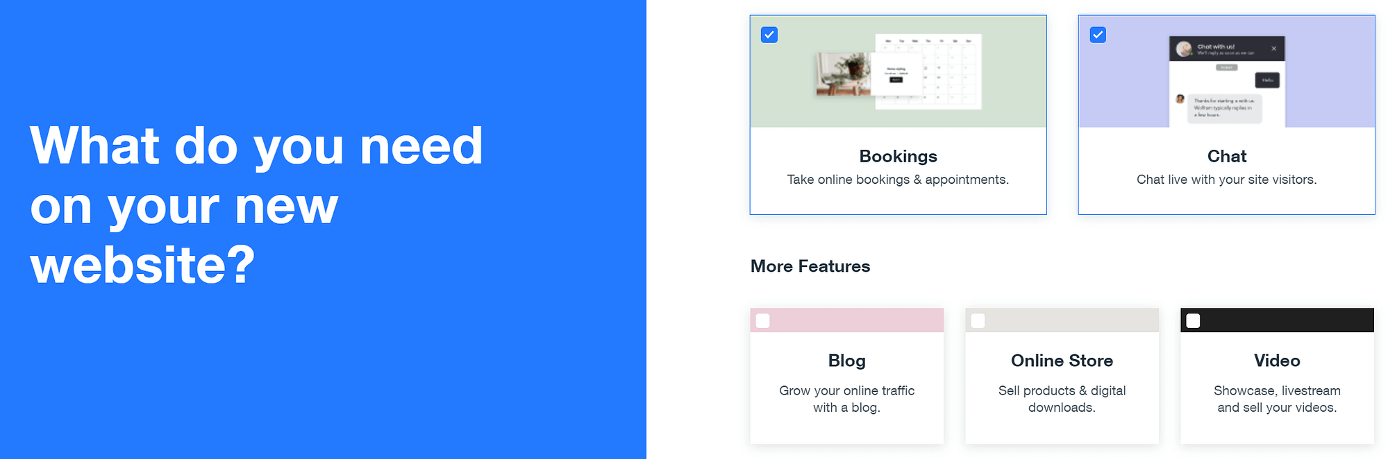 The Wix website generator
