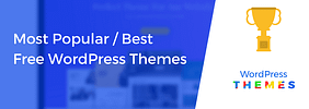 10+ Most Popular and Best Free WordPress Themes in 2023