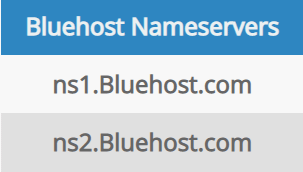 как изменить поддержку серверов имен bluehost