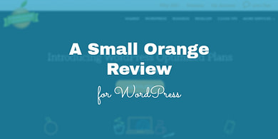 A Small Orange Review for WordPress