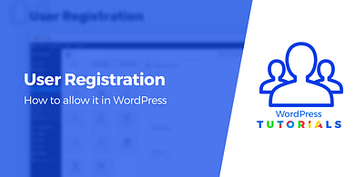 User Registration in WordPress
