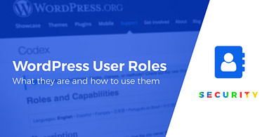 WordPress user roles