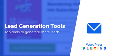 Lead generation tools