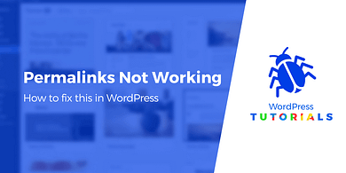 WordPress permalinks not working