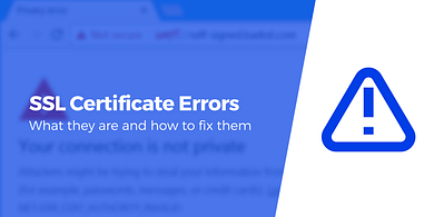 ssl certificate errors