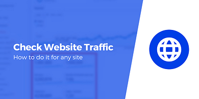 how to check website traffic