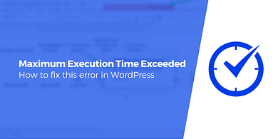 max_execution_time wordpress