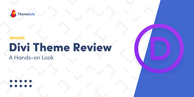 Divi theme review.