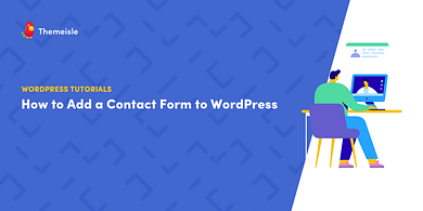 How to add contact form in WordPress.