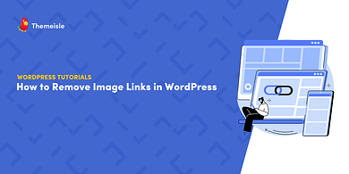 Remove image links in wordpress.