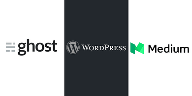 WordPress vs Ghost vs Medium