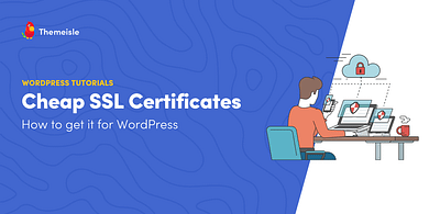 Cheap SSL certificates for WordPress.
