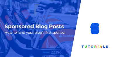 sponsored blog posts