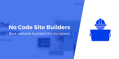Website builders for designers