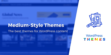WordPress themes like Medium