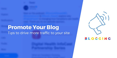 how to promote a blog