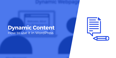 wordpress dynamic content