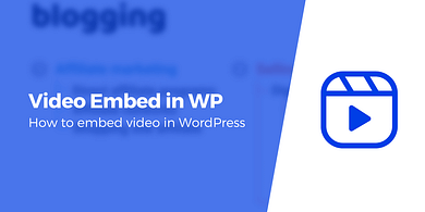 embed video in WordPress