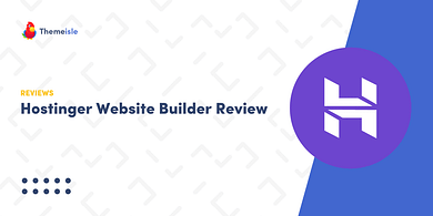 Hostinger website builder review.