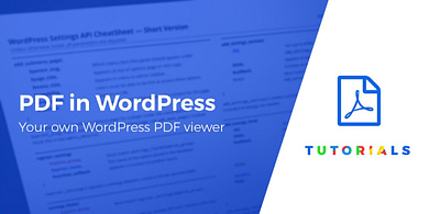 display a PDF in WordPress - WordPress PDF viewer