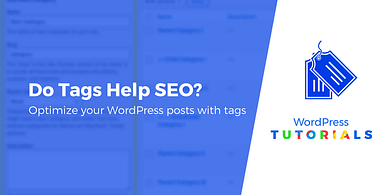 Do WordPress tags help SEO?