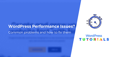 WordPress performance issues