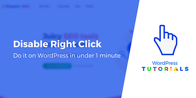 disable right click