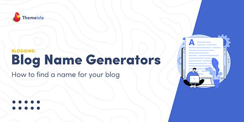Blog name generator.
