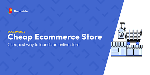 Cheapest way to launch an ecommerce store.
