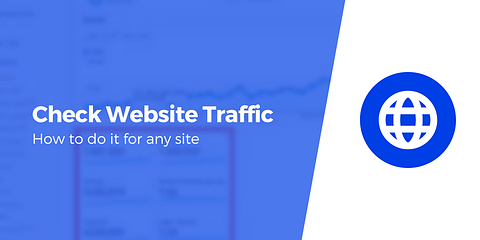 how to check website traffic