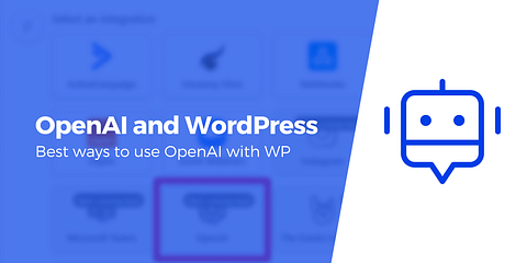Use openai on WordPress.
