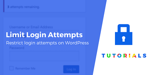 WordPress limit login attempts