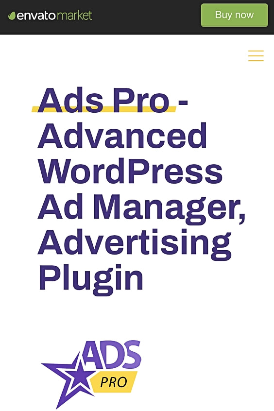 Ads Pro Advanced WordPress Ad Manager Advertising Plugin