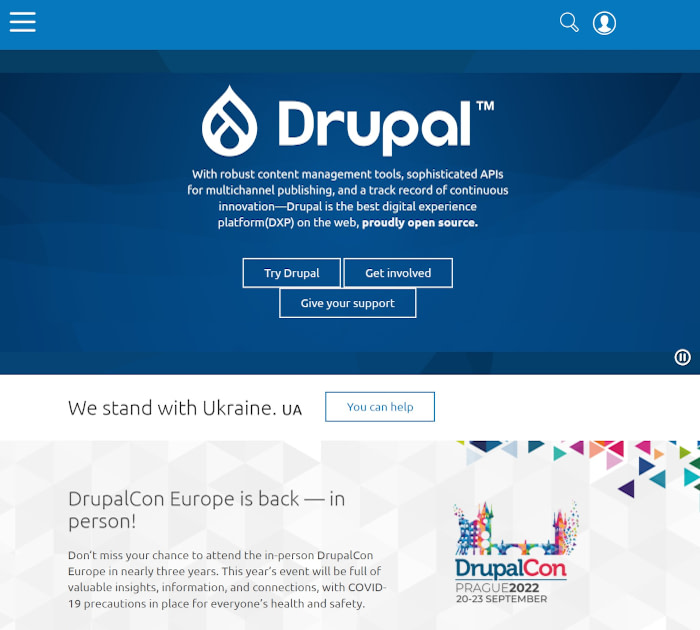 Best blogging platforms - Drupal